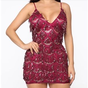 Fashion Nova Sequin Dress